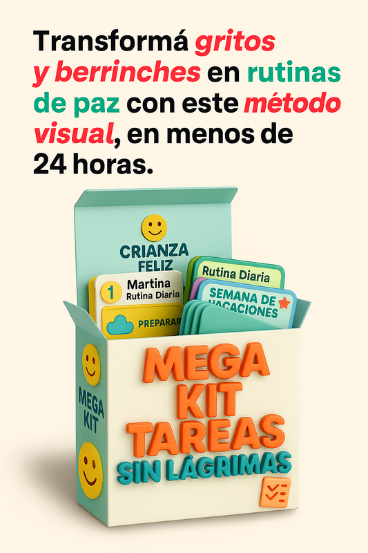 Kit Organizacion para niños